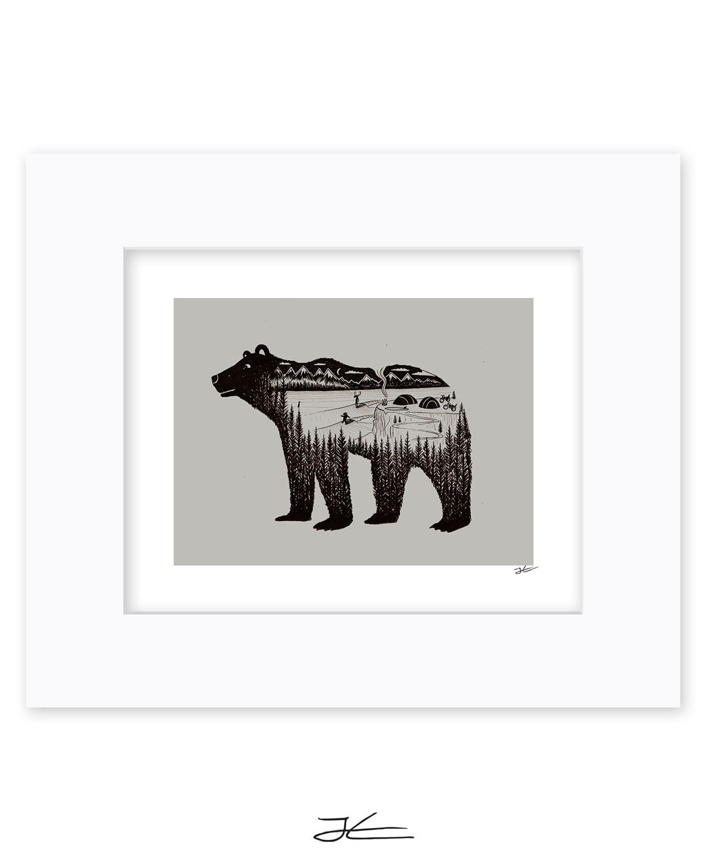 Bear World - Print/ Framed Print