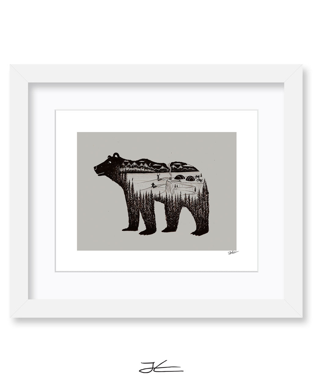 Bear World - Print/ Framed Print