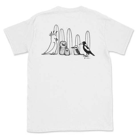 Birdy Boardriders Organic Unisex T-Shirt
