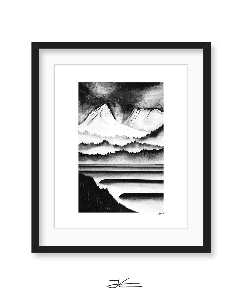 Black Lineup - Print/ Framed Print