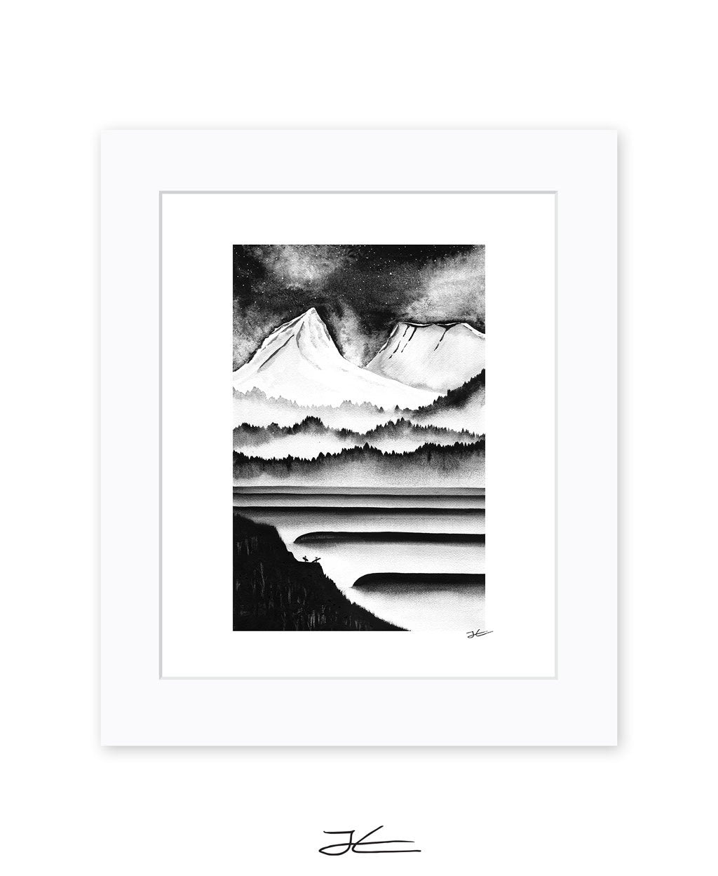 Black Lineup - Print/ Framed Print
