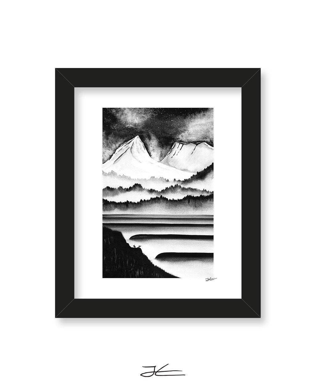 
                  
                    Black Lineup - Print/ Framed Print
                  
                