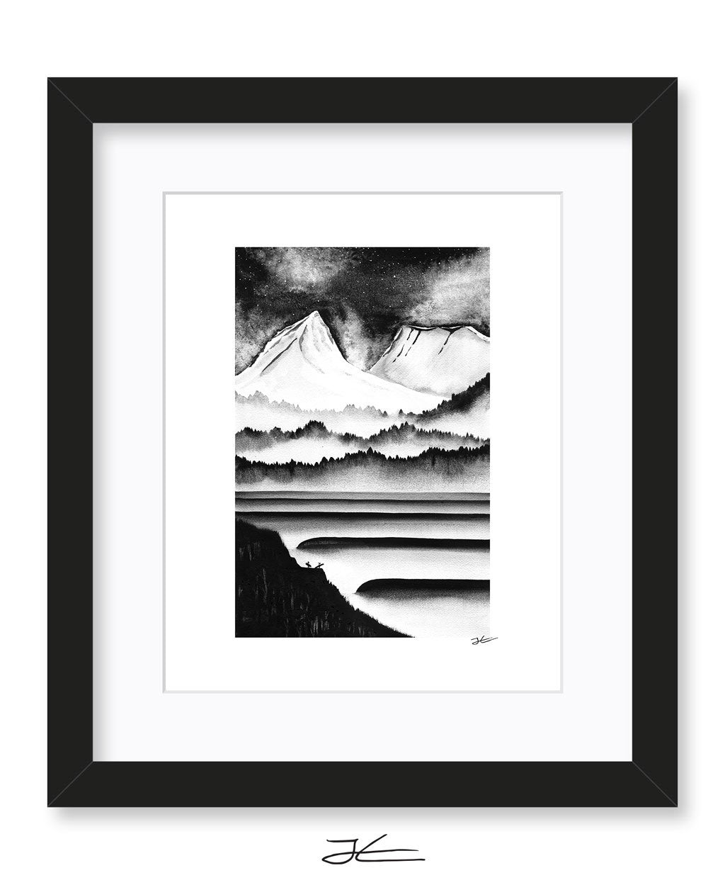 Black Lineup - Print/ Framed Print
