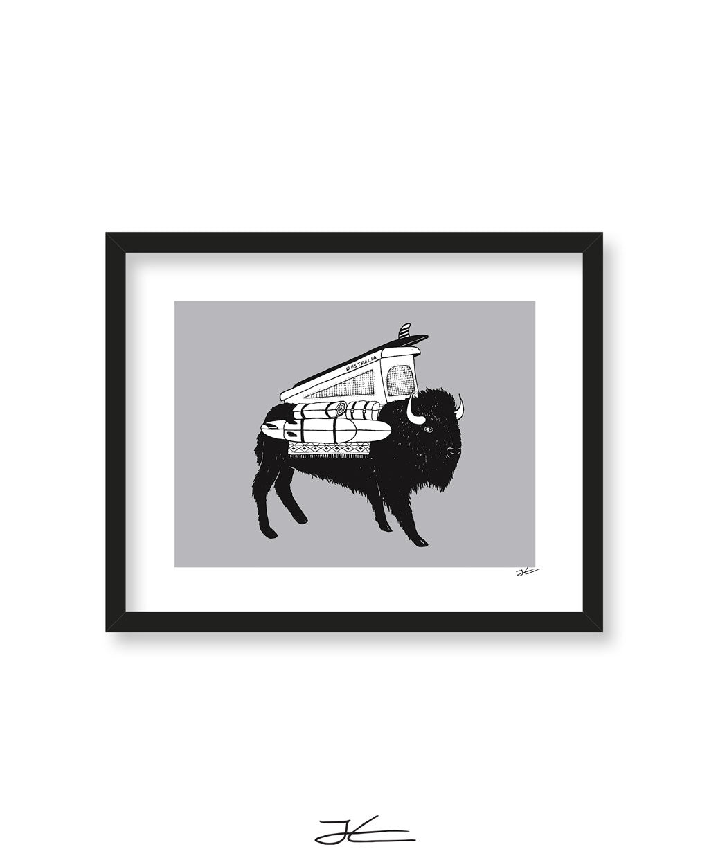 Buffalomobile - Print/ Framed Print