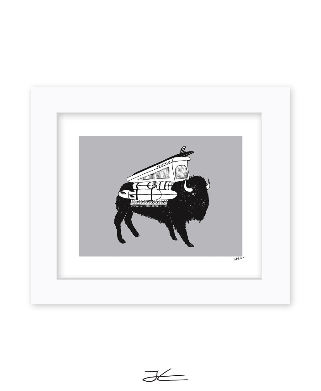 Buffalomobile - Print/ Framed Print