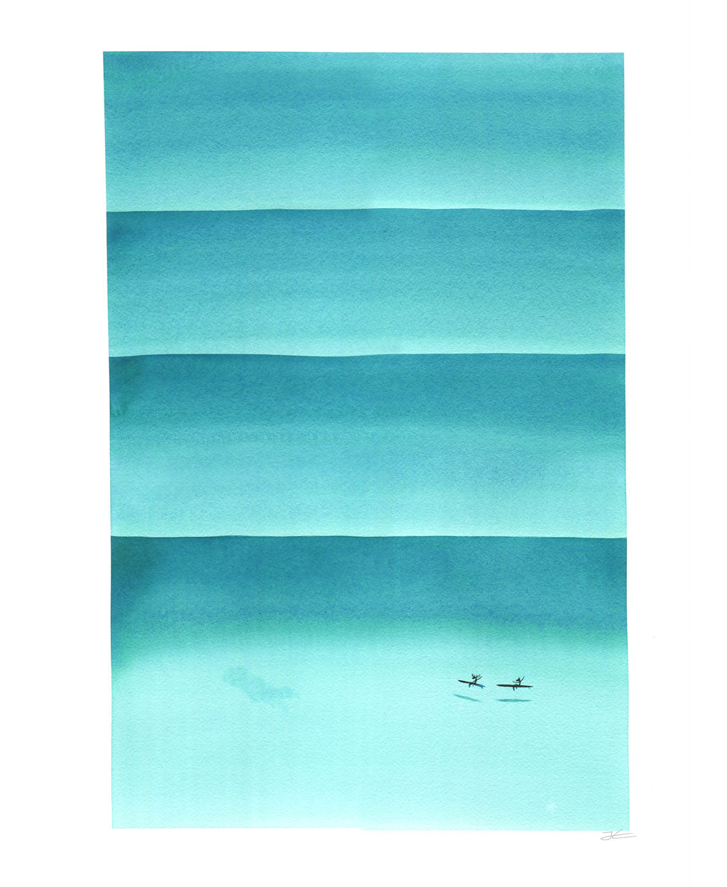 Buy Building Swell. Original signed illustration Online. Jonas Claesson