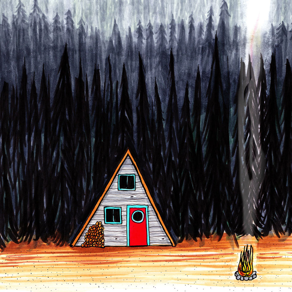 
                  
                    Cabin By The End Of The Road - Print/ Framed Print
                  
                