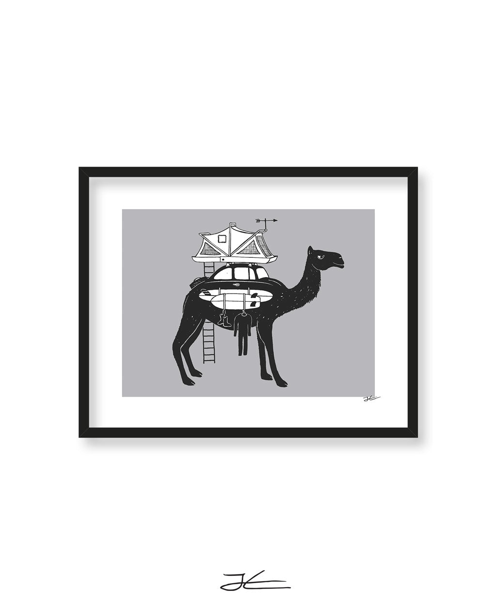 Camel Mobile - Print/ Framed Print