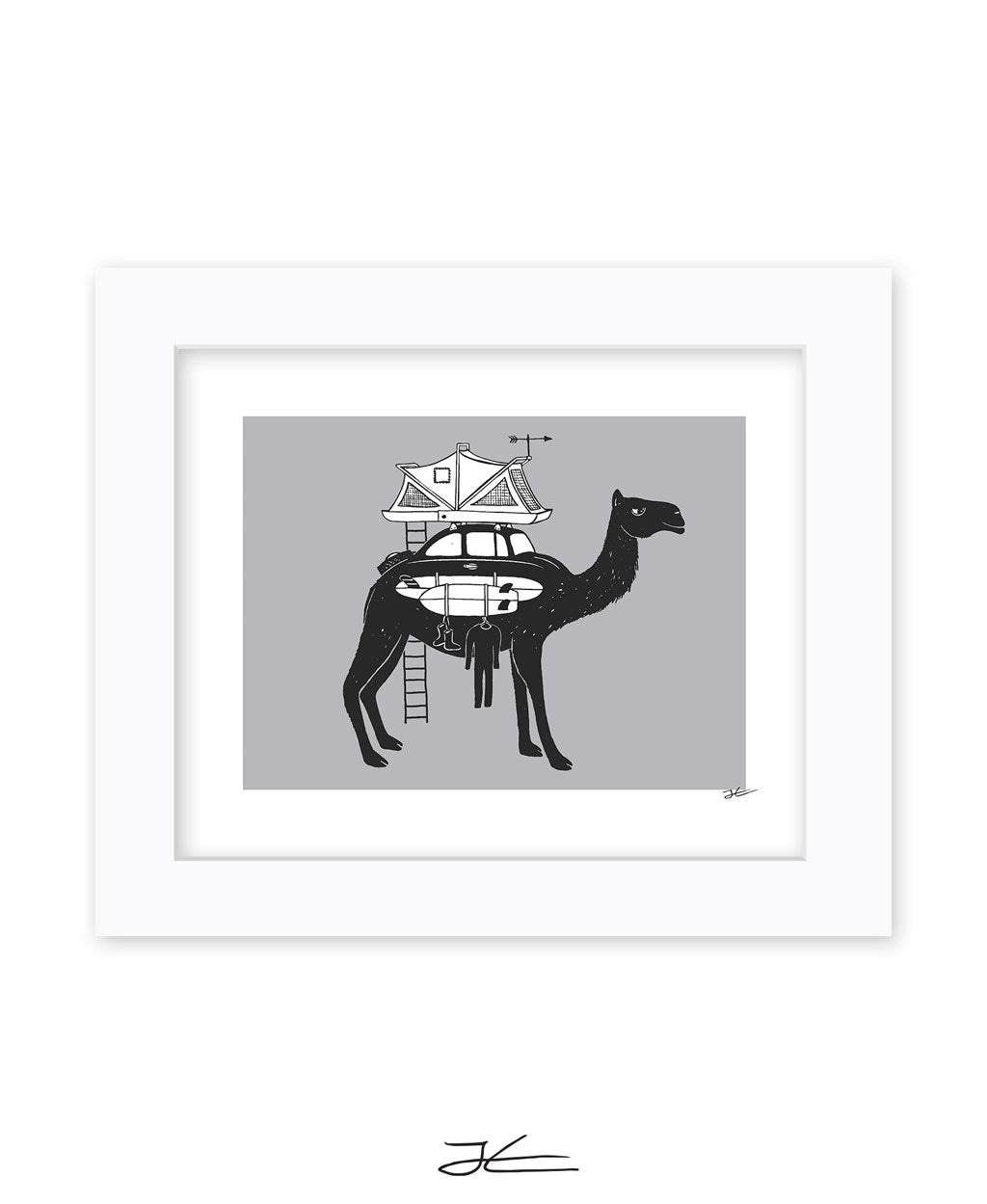 Camel Mobile - Print/ Framed Print