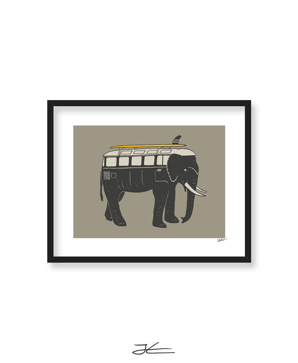 Elephant Mobile - Print/ Framed Print