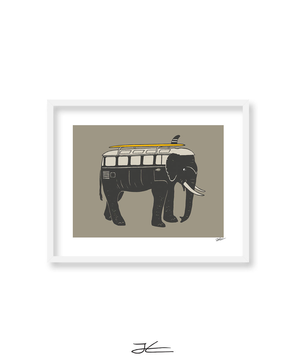 Elephant Mobile - Print/ Framed Print