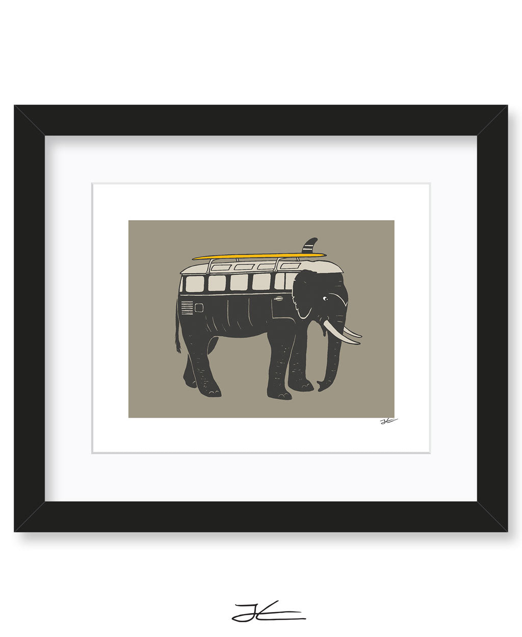 Elephant Mobile - Print/ Framed Print