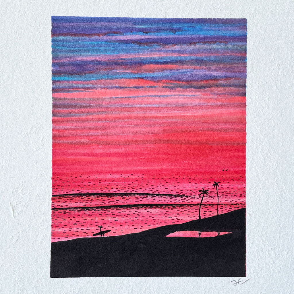 Evening Magic. Original illustration - SOLD OUT