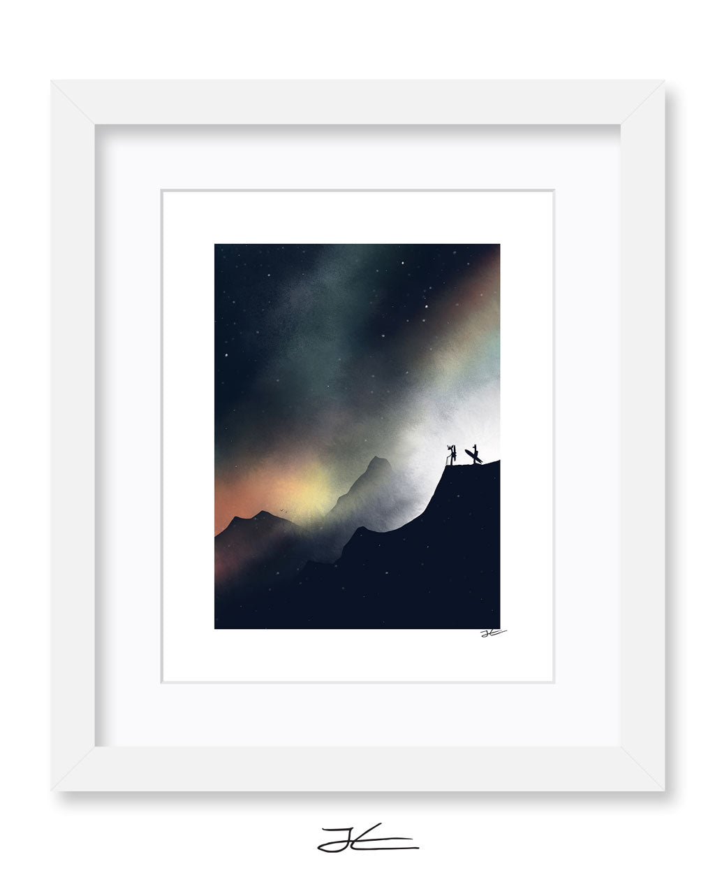 Finding The Line - Print/ Framed Print