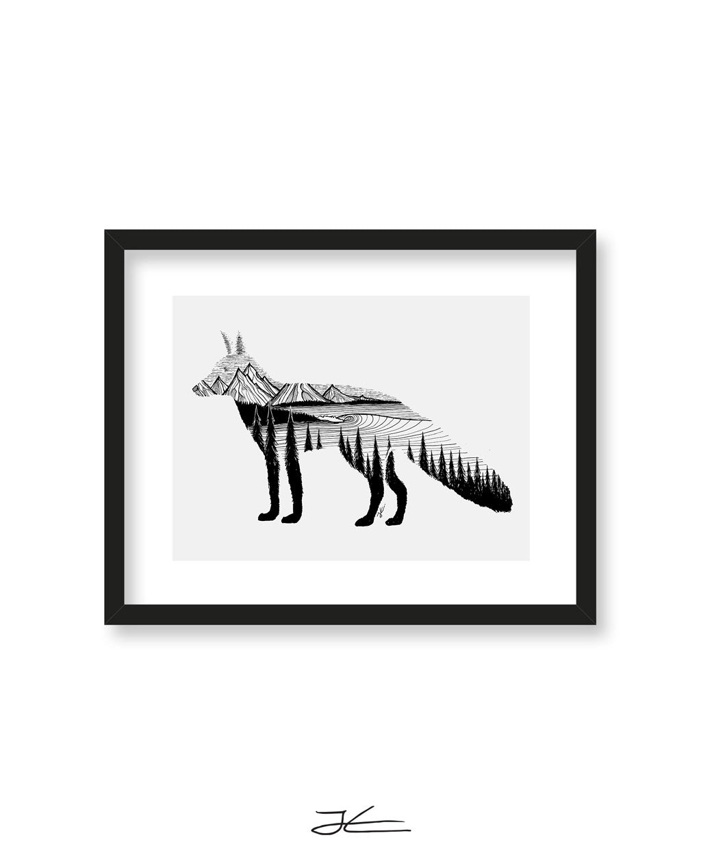 Fox Dreams - Print/ Framed Print