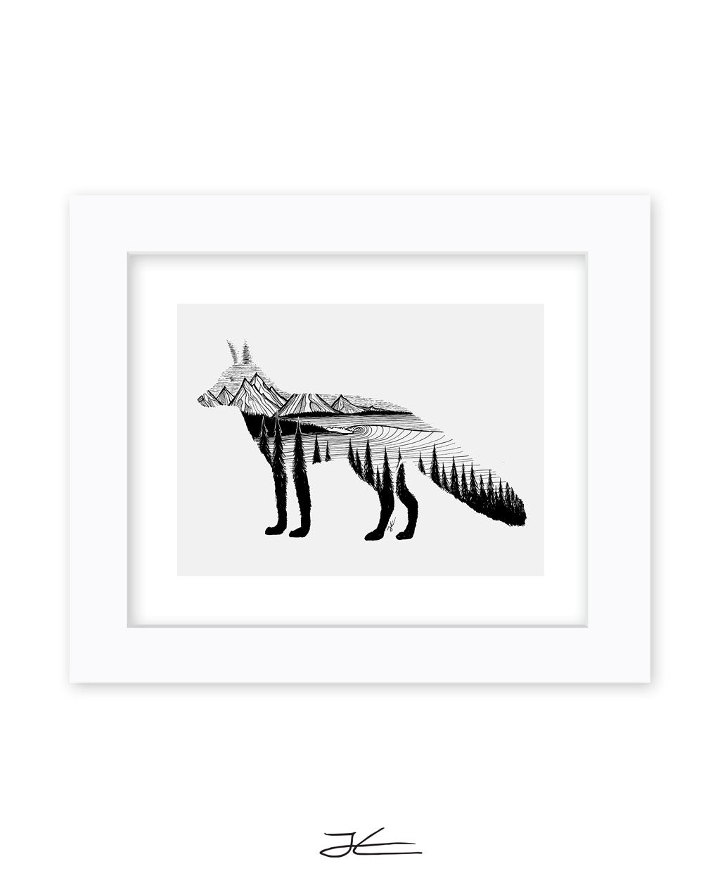 Fox Dreams - Print/ Framed Print
