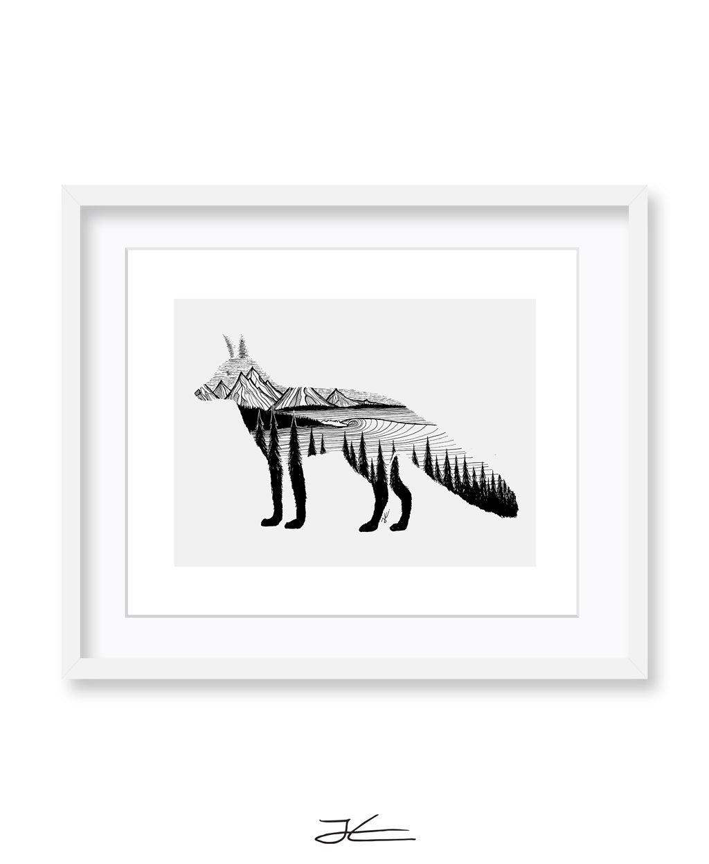 Fox Dreams - Print/ Framed Print