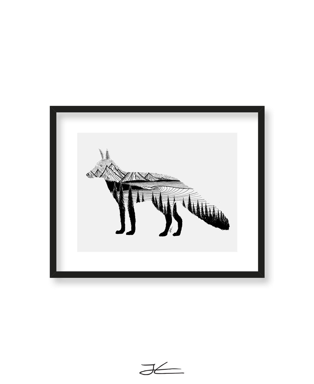Fox Dreams - Print/ Framed Print