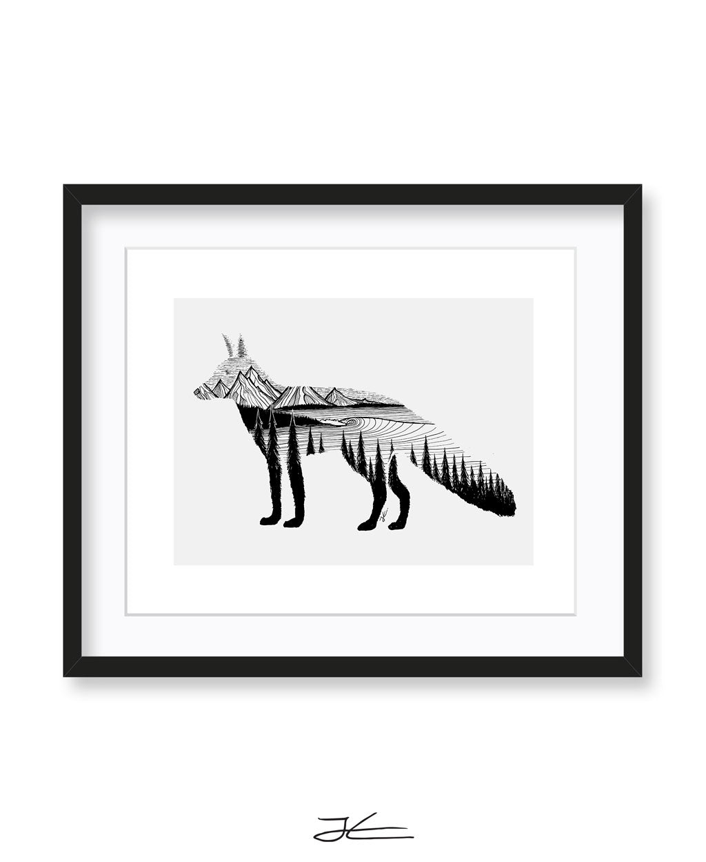 Fox Dreams - Print/ Framed Print