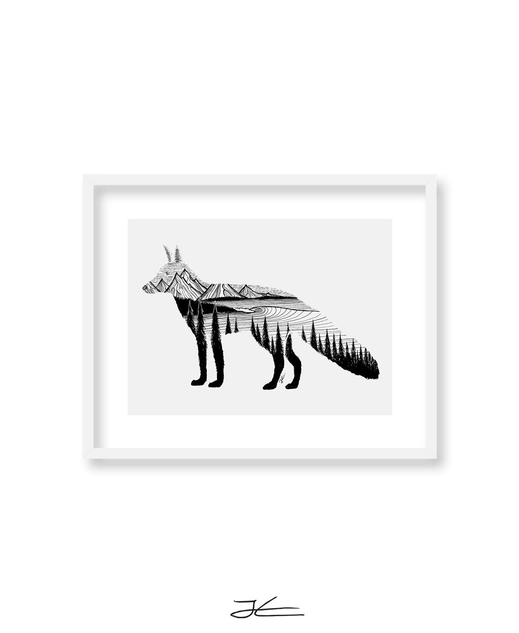Fox Dreams - Print/ Framed Print