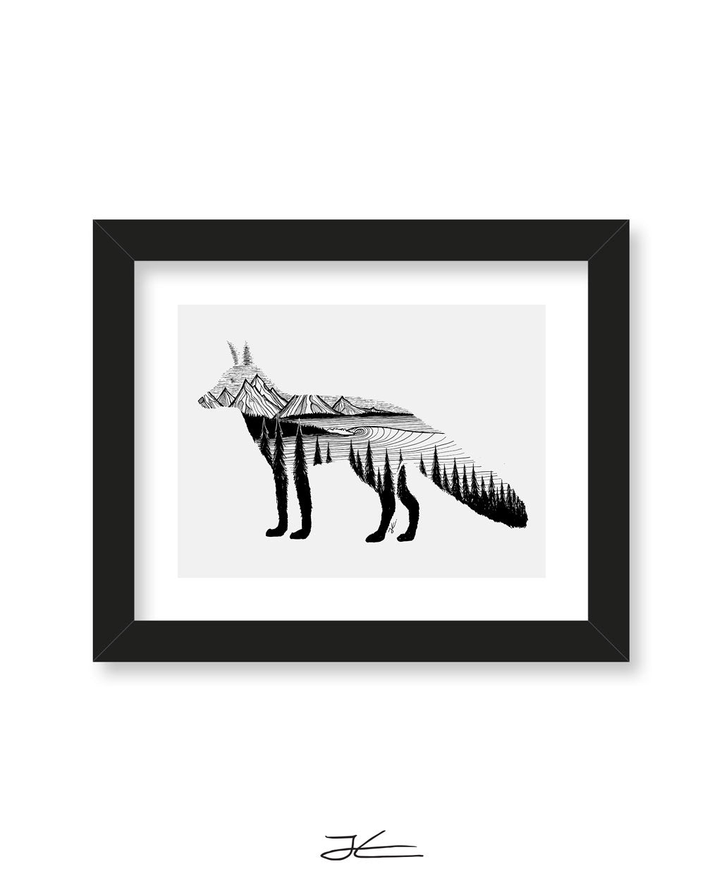 Fox Dreams - Print/ Framed Print
