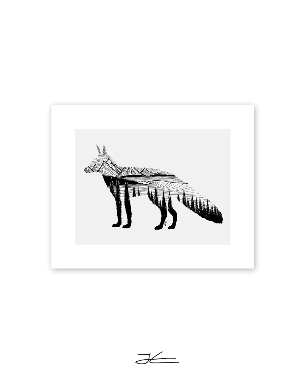 Fox Dreams - Print/ Framed Print