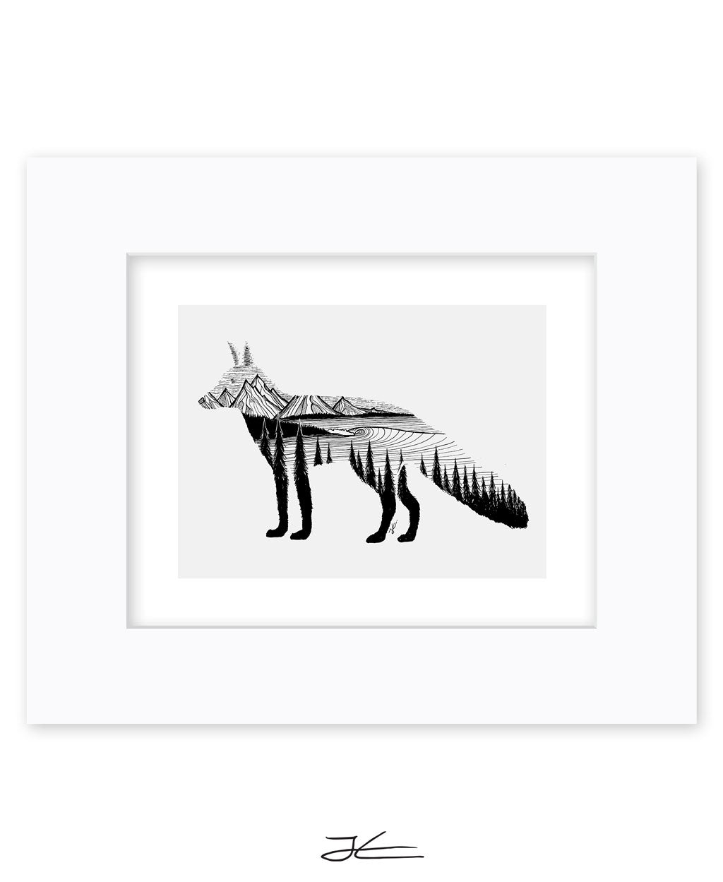 Fox Dreams - Print/ Framed Print