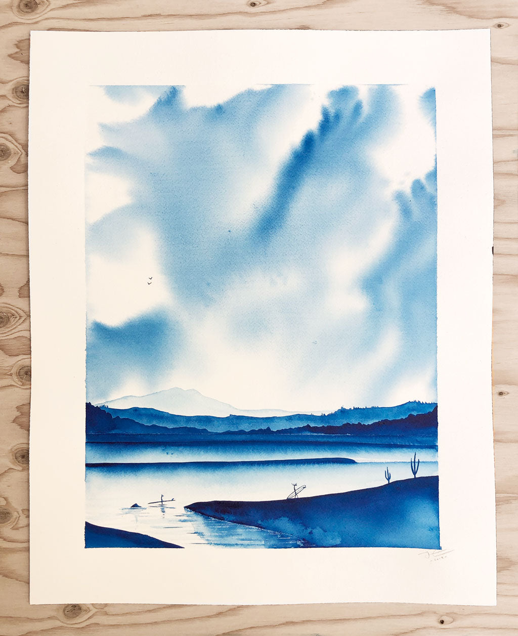 Good Session. Original signed illustration - SOLD OUT