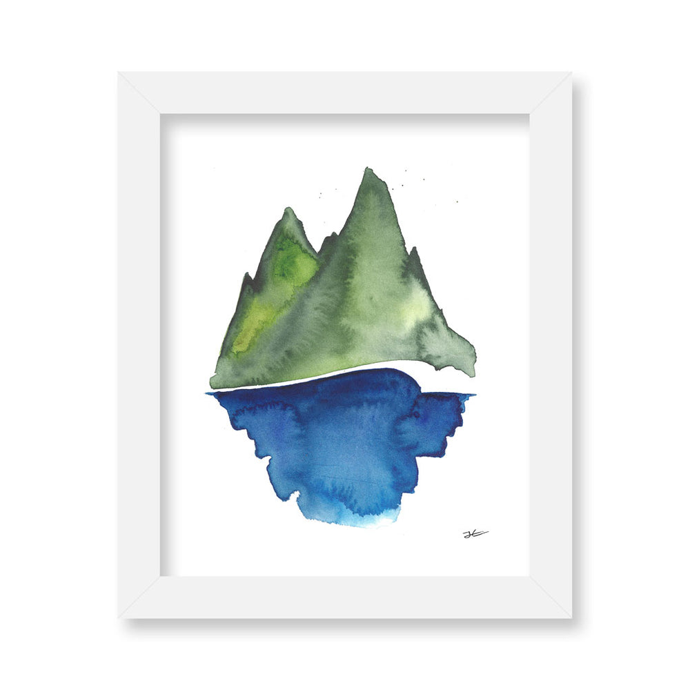 
                  
                    Green - Blue - Print/ Framed Print
                  
                