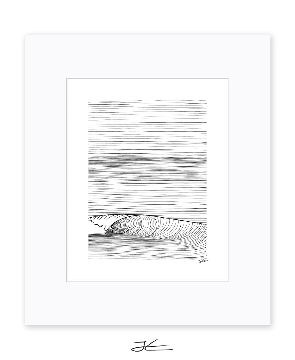 Groundswell Black & White - Print/ Framed Print