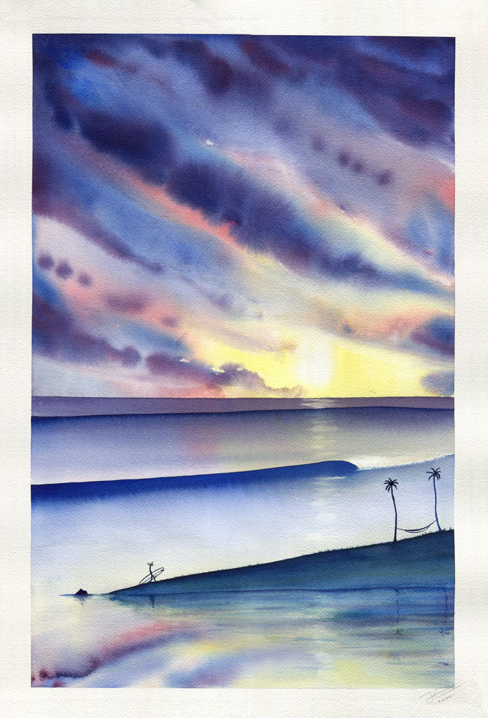 Hammock Spot. Original signed illustration - SOLD OUT