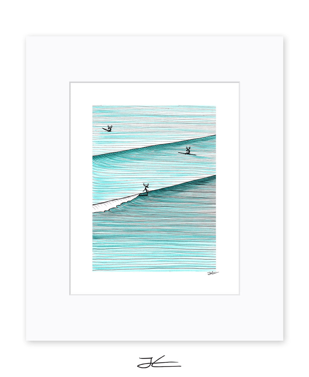 Hang Moose - Print/ Framed Print