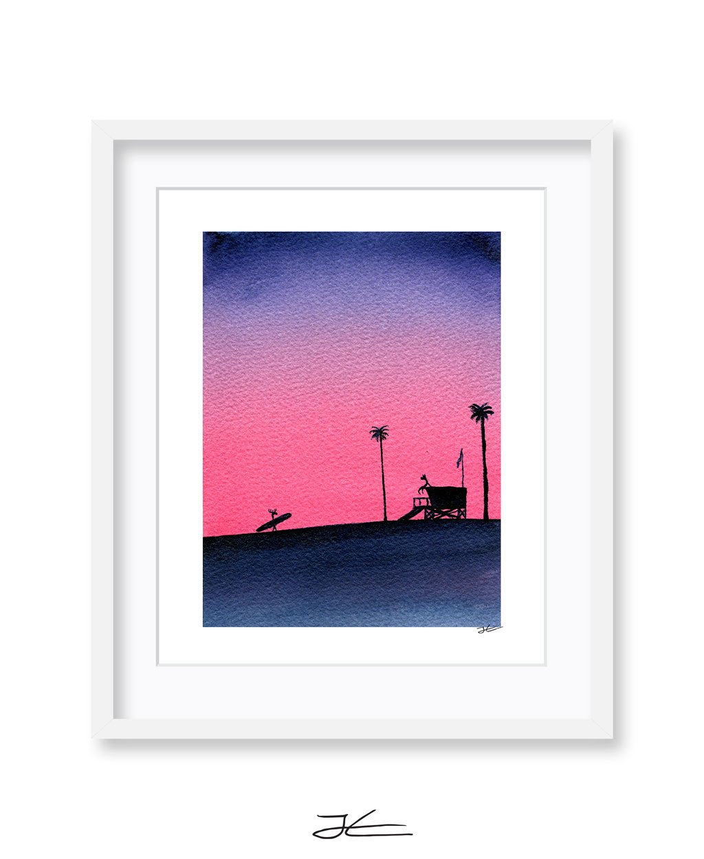 In California - Print/ Framed Print