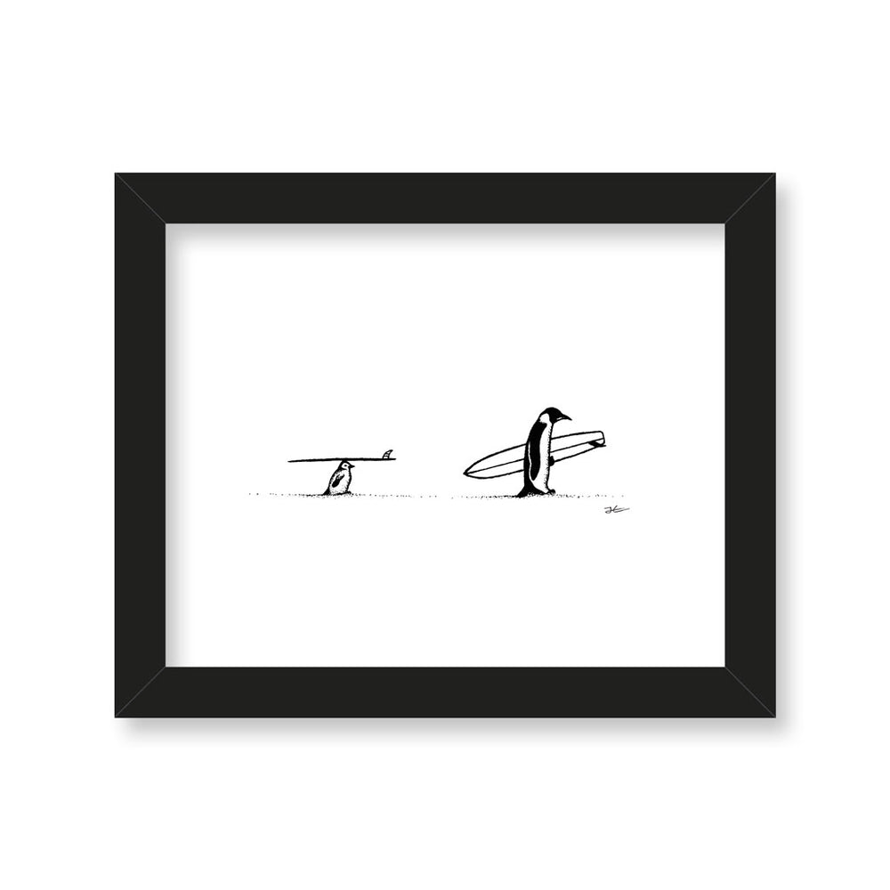 
                  
                    Inktober Penguins - Print/ Framed Print
                  
                