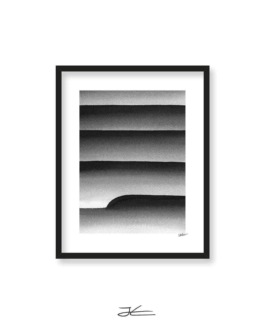 Left / Black -1 - Print/ Framed Print