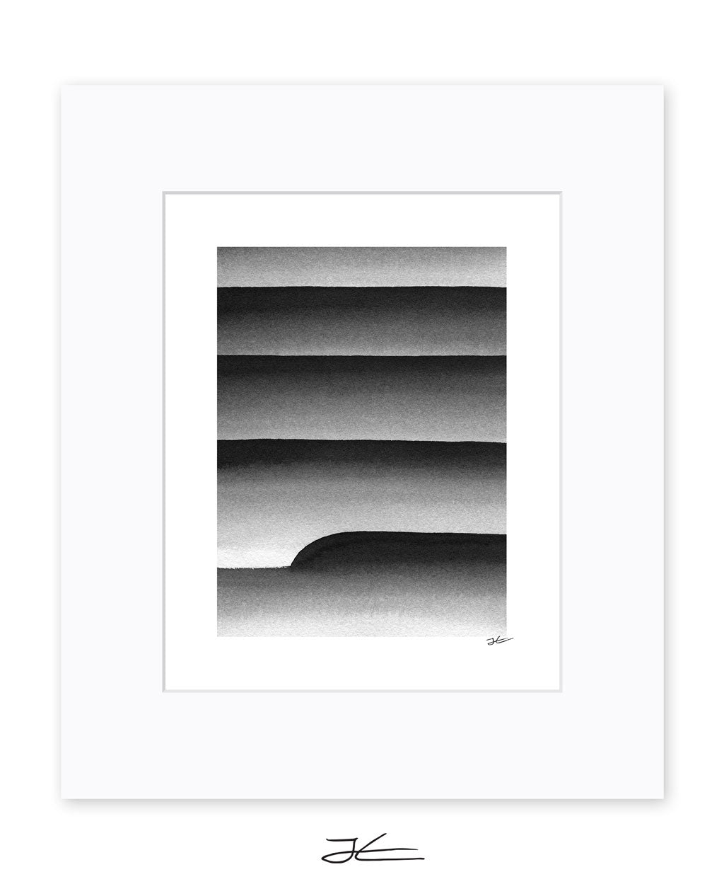 Left / Black -1 - Print/ Framed Print
