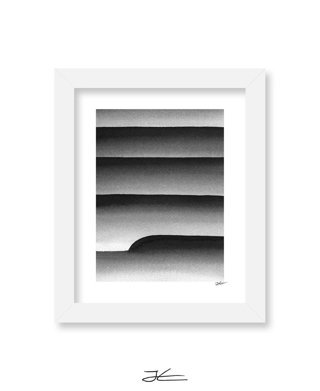 Left / Black -1 - Print/ Framed Print