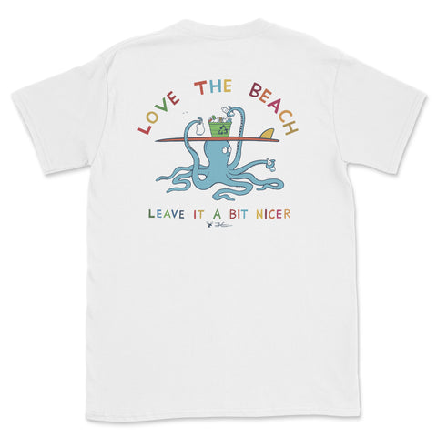 Love The Beach Organic Unisex T-Shirt