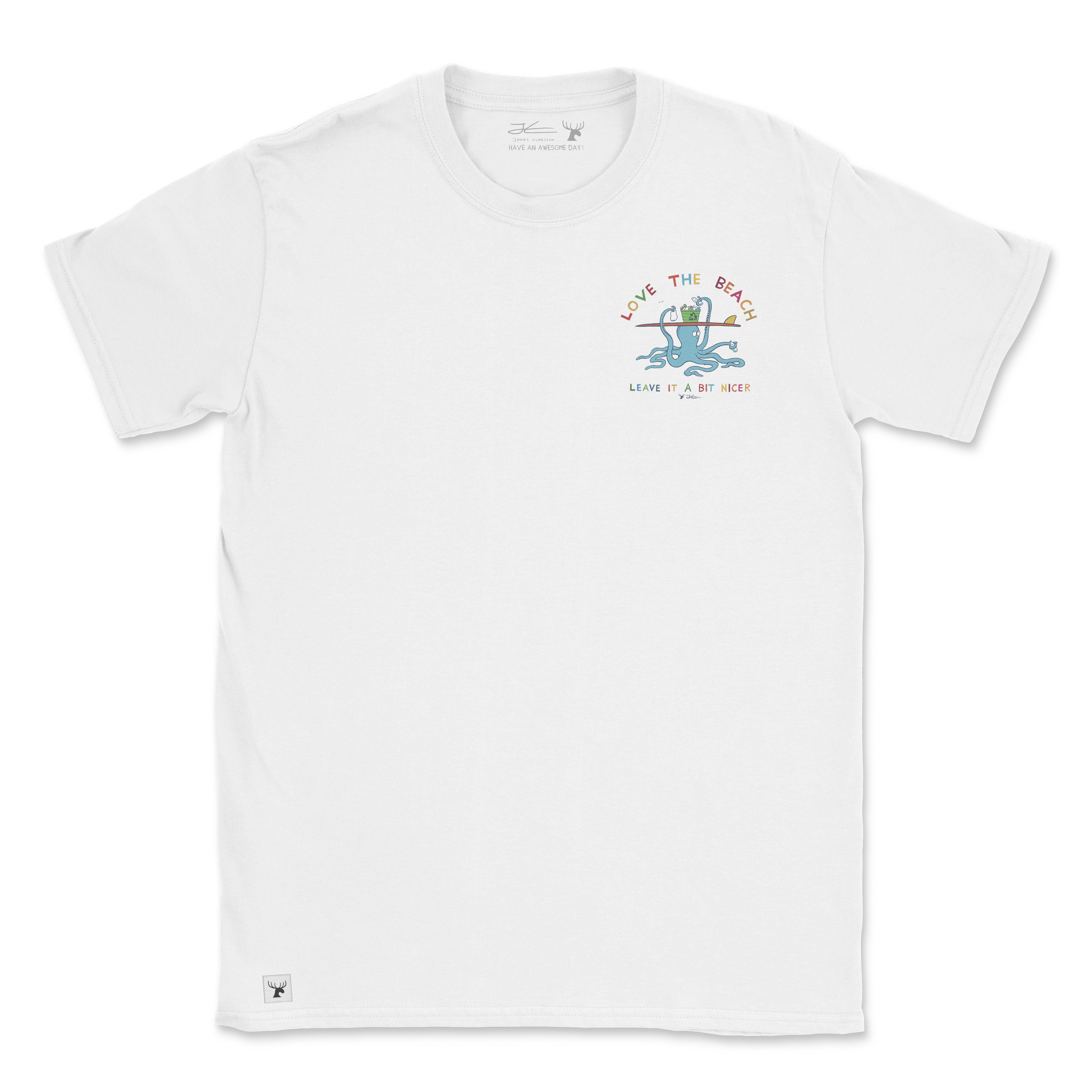 Love The Beach Organic Unisex T-Shirt