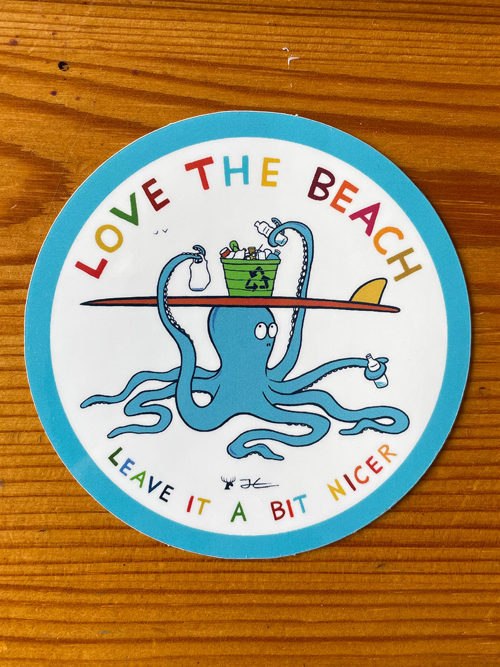 Love The Beach Sticker (3 Stickers)