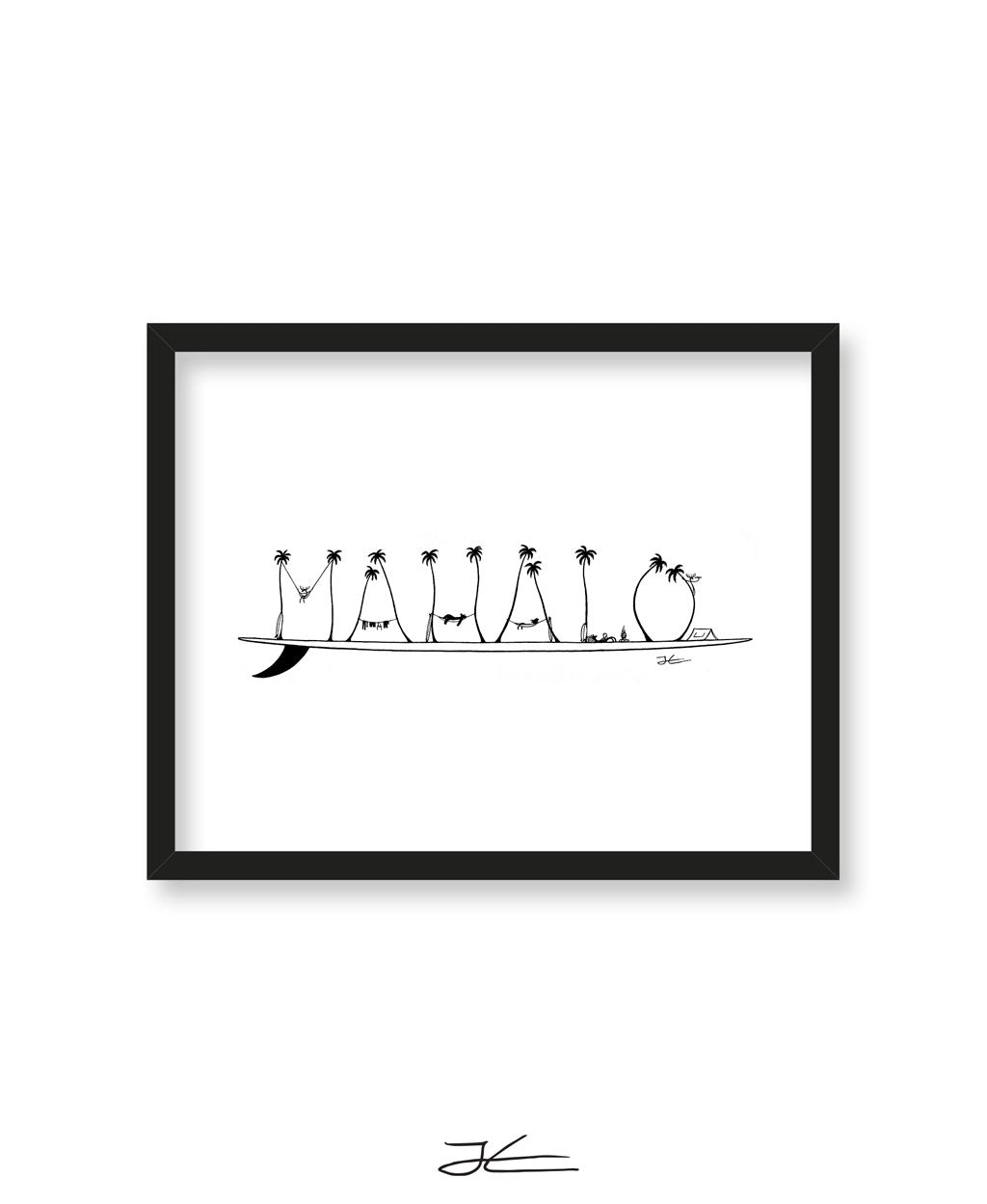 Mahalo - Print/ Framed Print