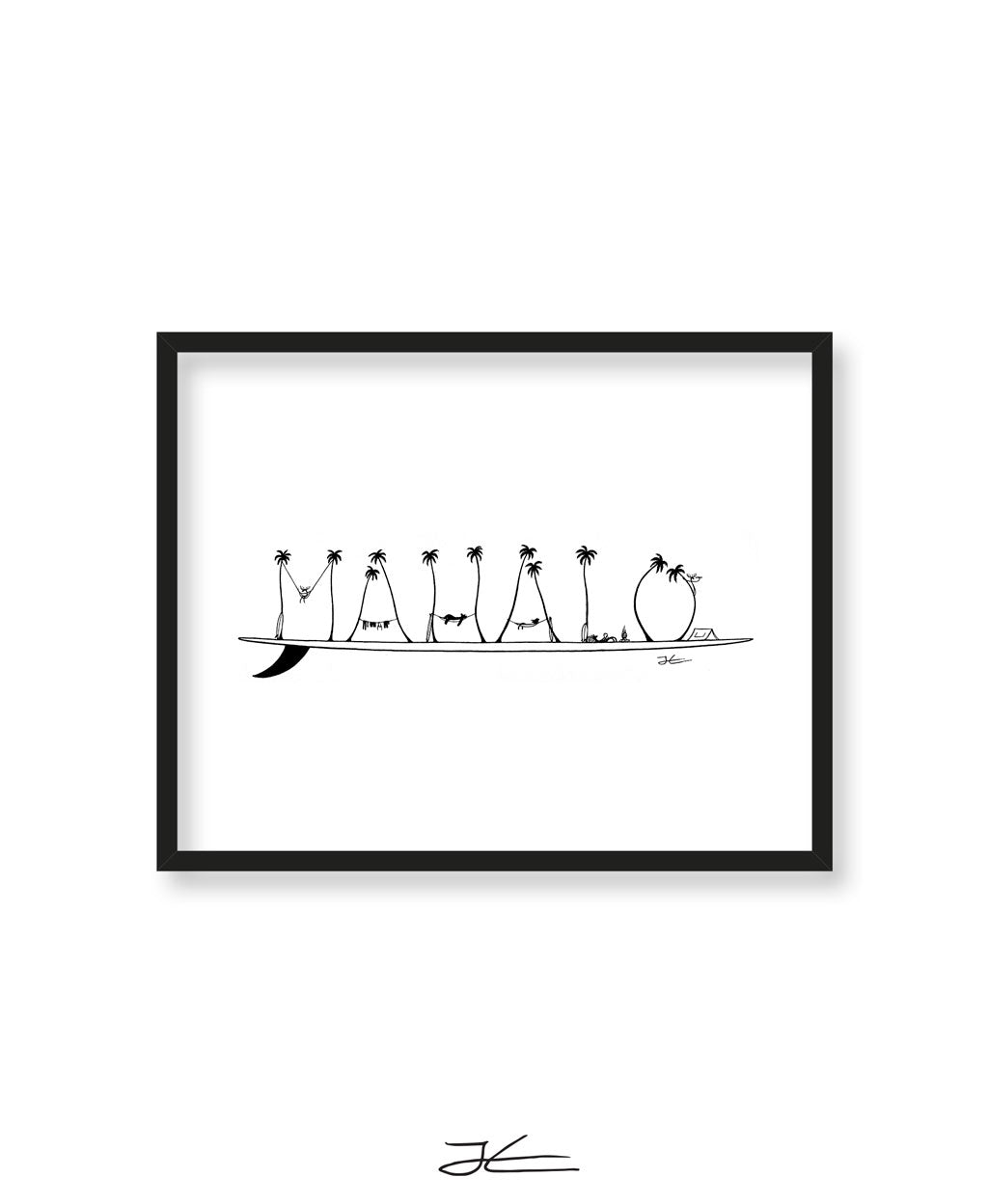 Mahalo - Print/ Framed Print