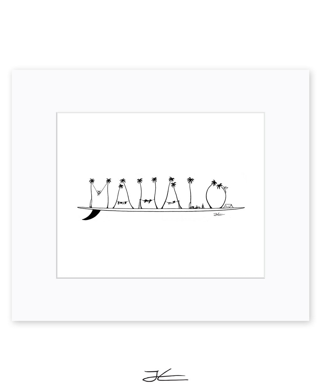 Mahalo - Print/ Framed Print