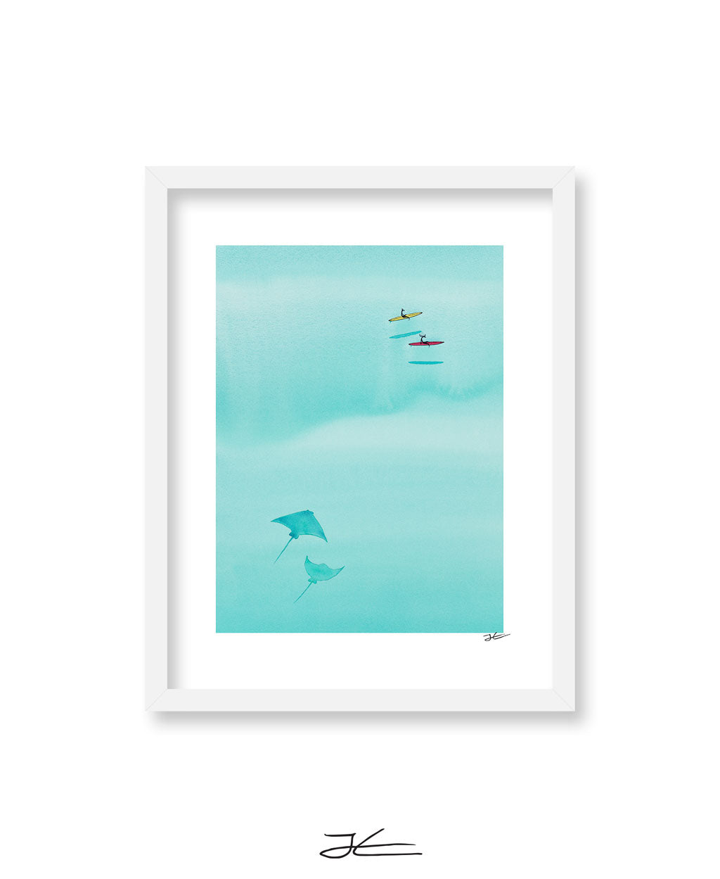 Manta Friends - Print/ Framed Print