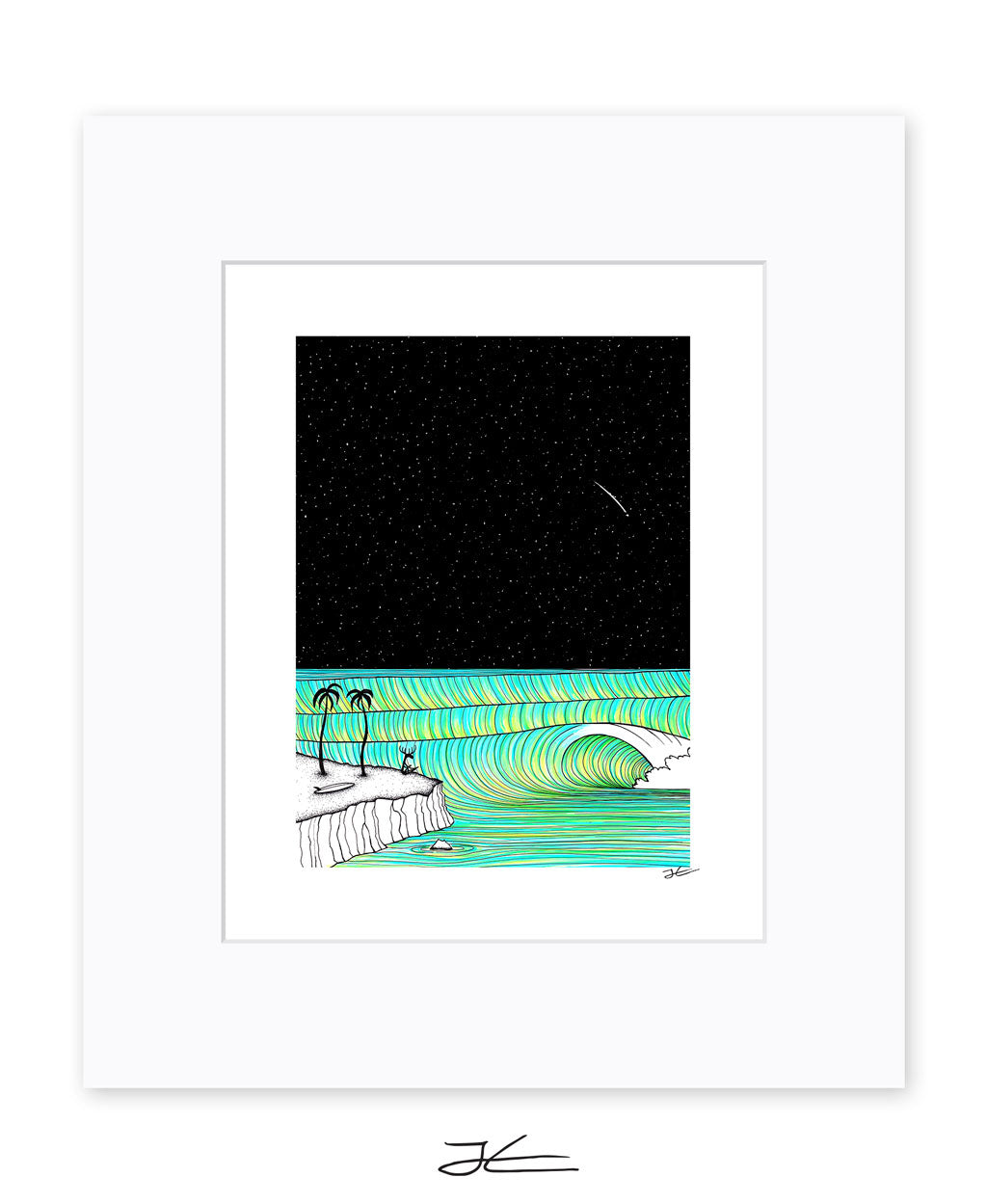 Meditating Moose - Print/ Framed Print