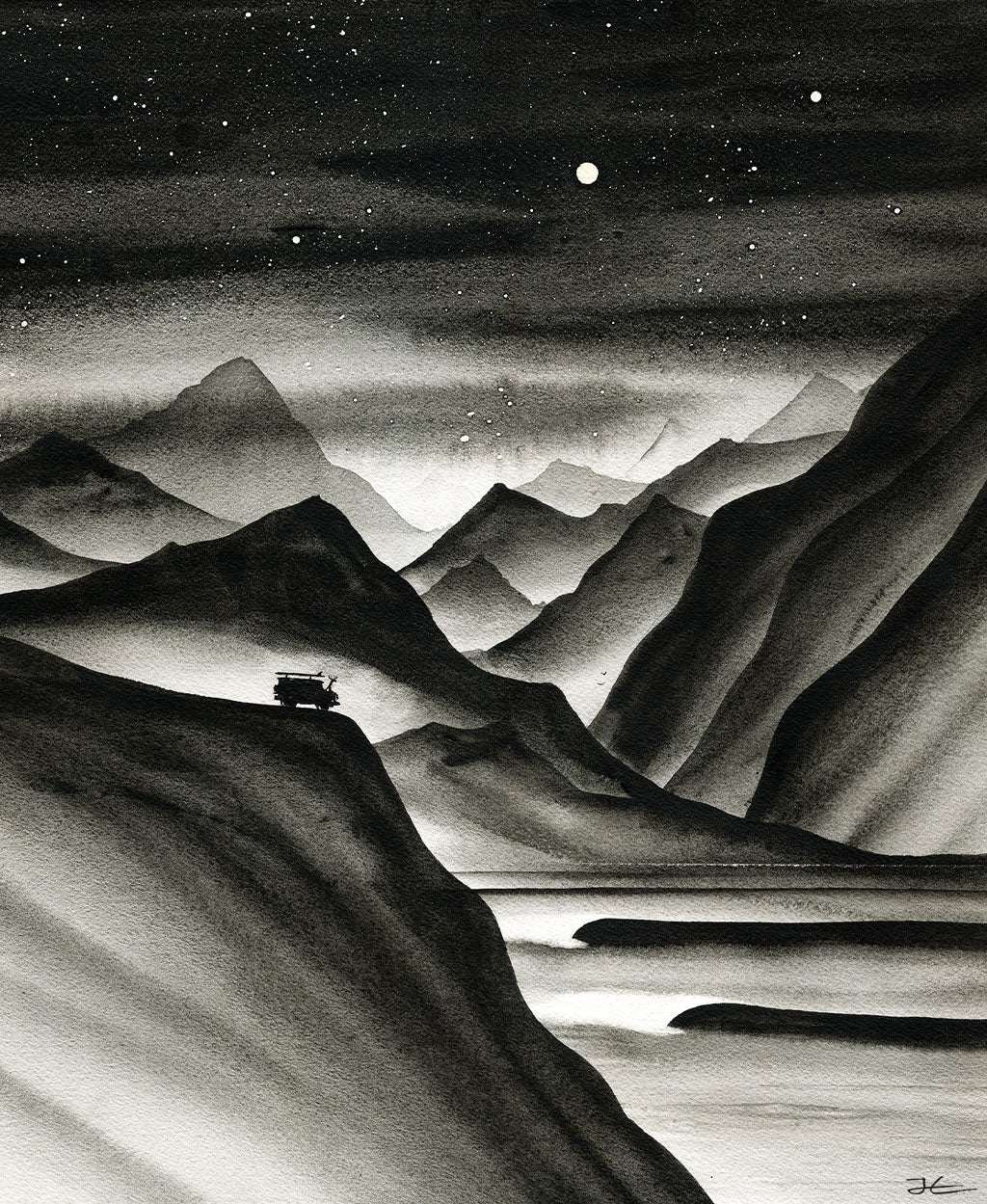 Midnight - Print/ Framed Print