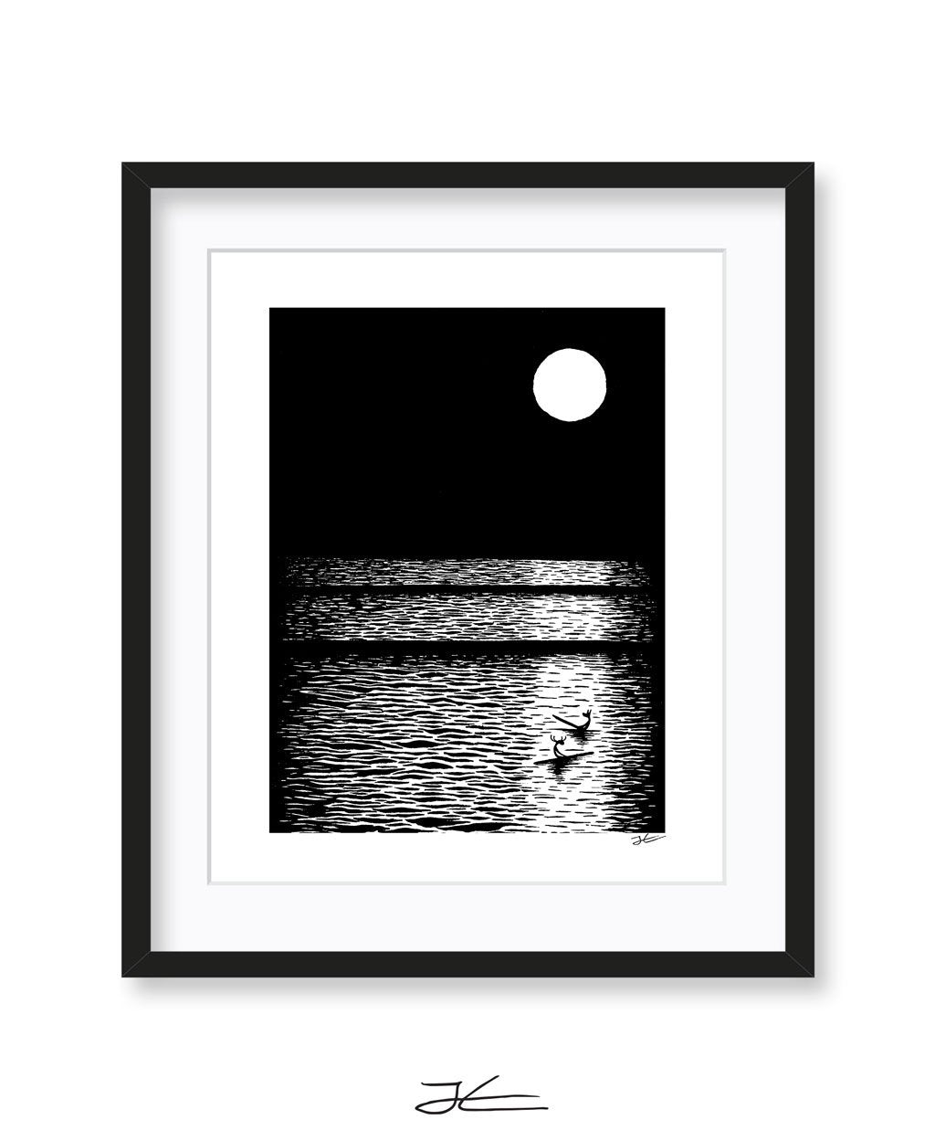 Moonlight - Print/ Framed Print – Jonas Claesson Shop