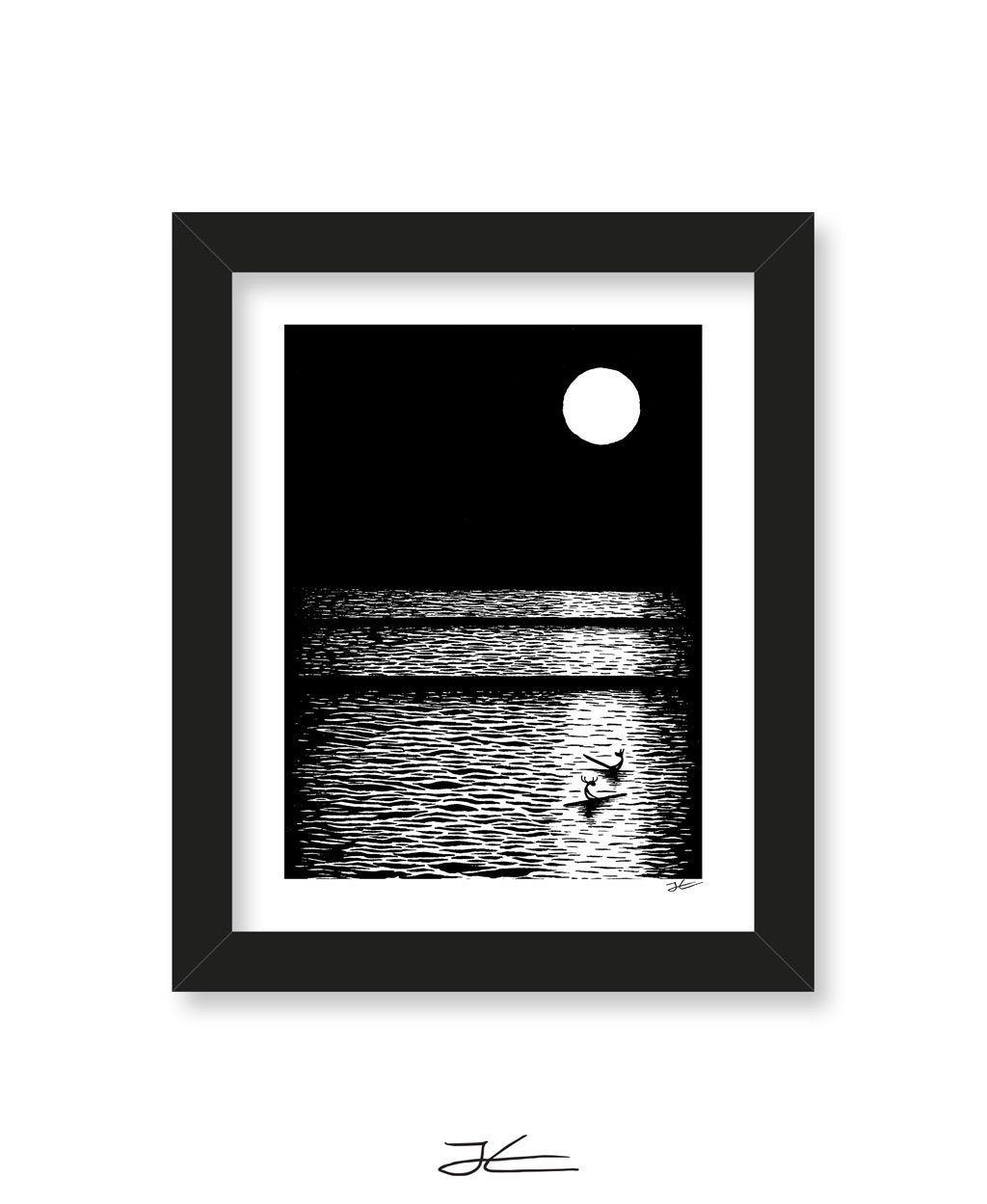 Moonlight - Print/ Framed Print – Jonas Claesson Shop