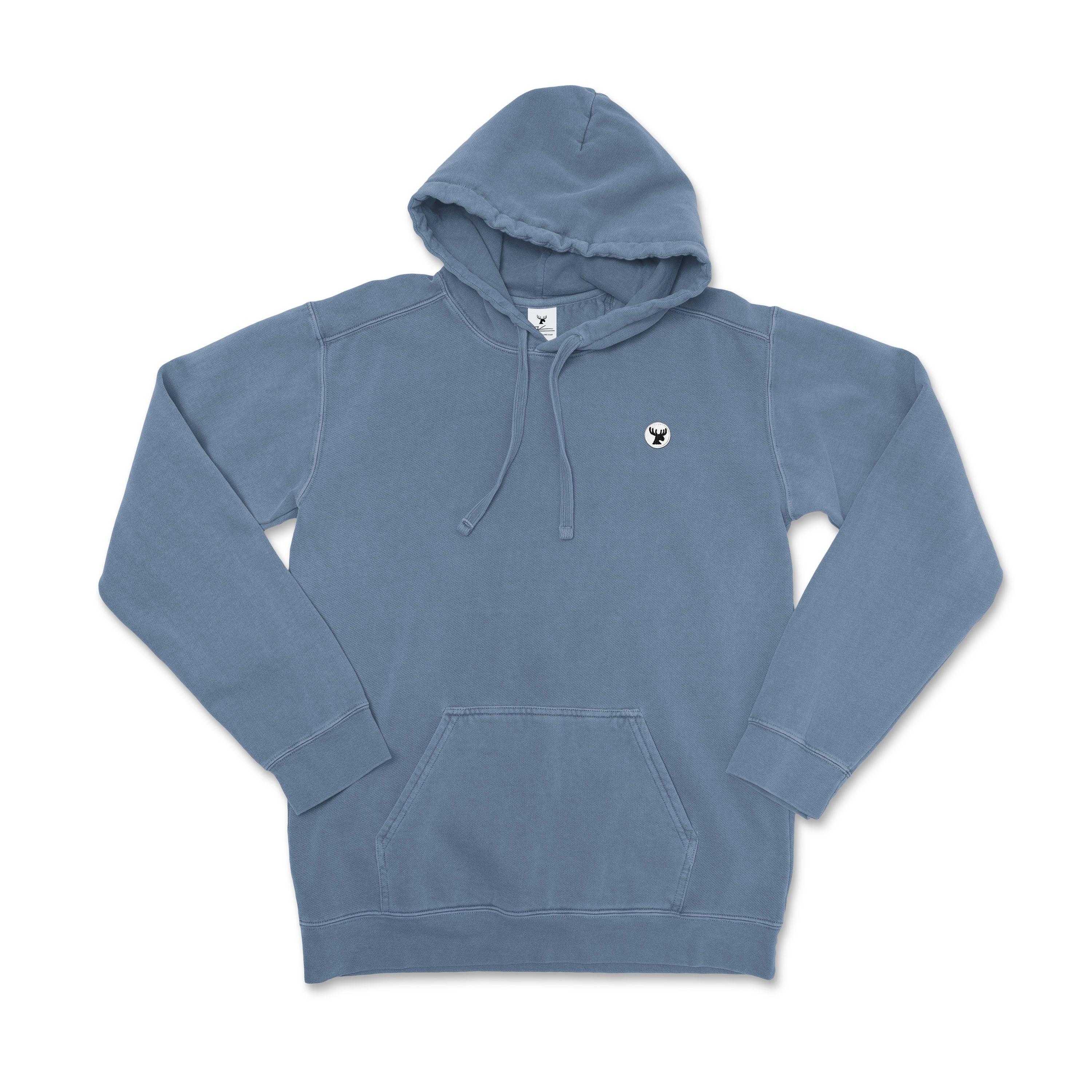 Upstate blue pigment store dyed champion hoodie