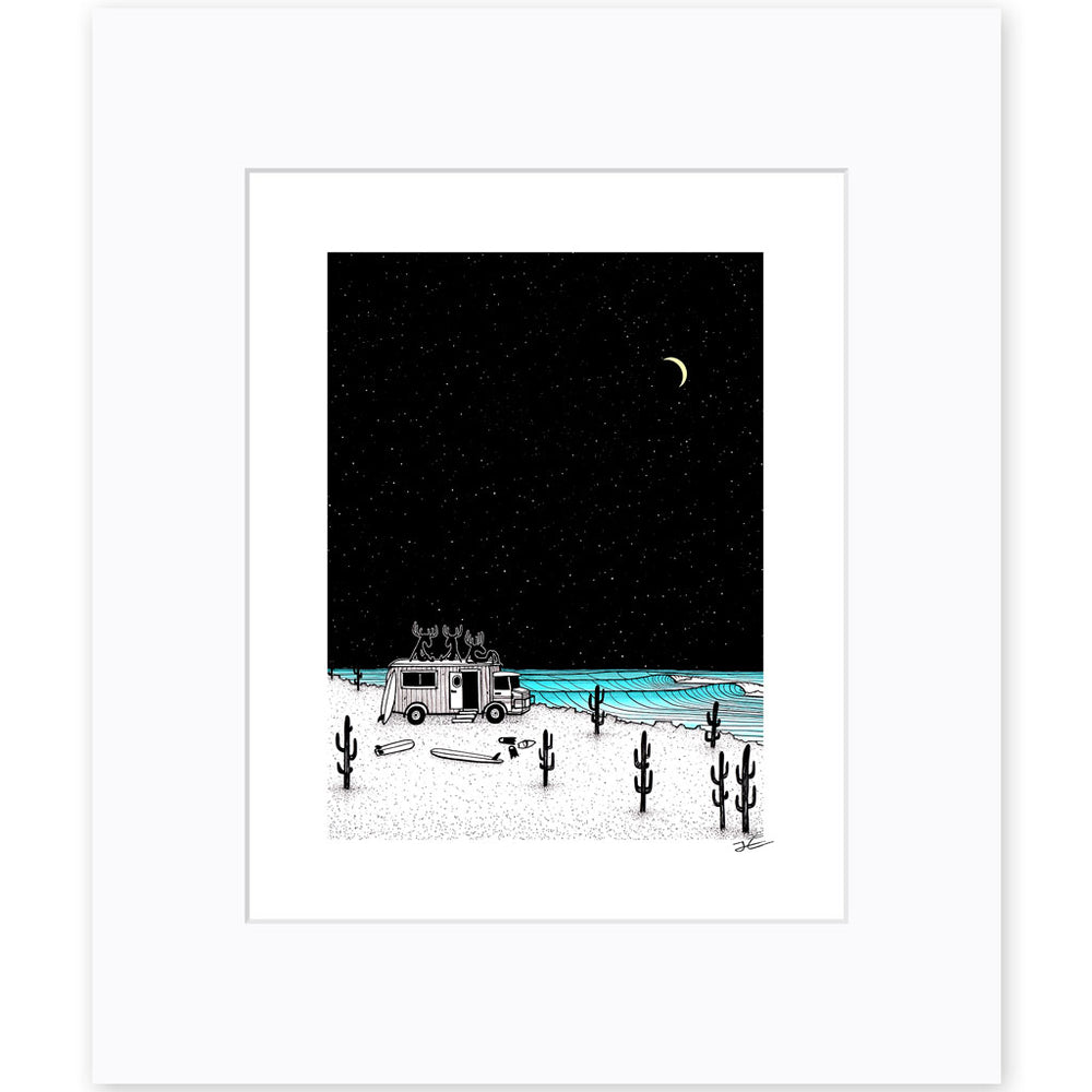 
                  
                    Moose Night Out - Print/ Framed Print
                  
                